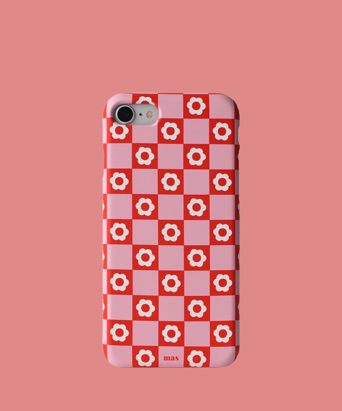 마스마룰즈(MASMARULEZ) hard phone case - flower check