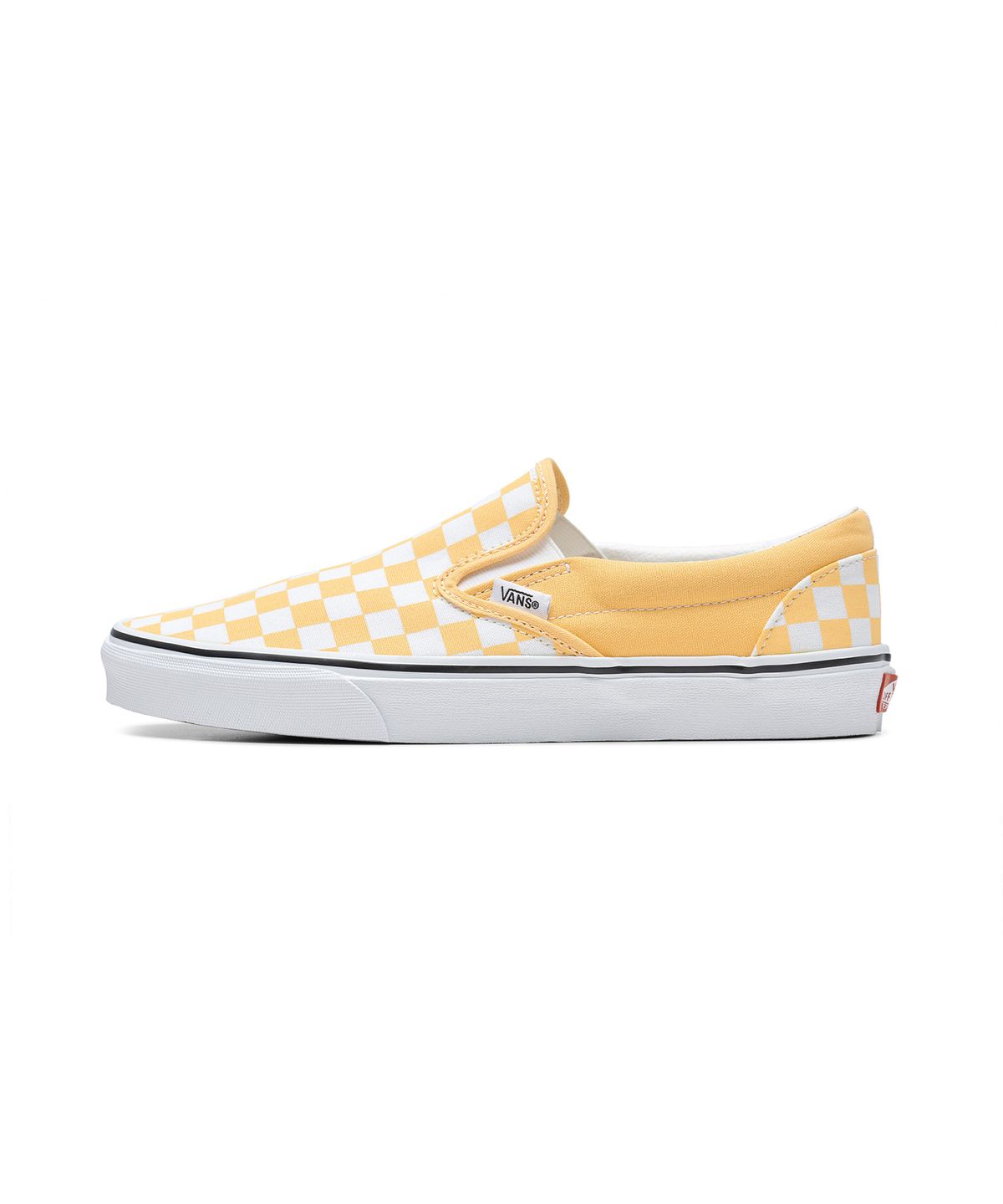 반스(VANS) 클래식 슬립온 - (체커보드) 플랙스:트루 화이트 / VN000XG8AZV1