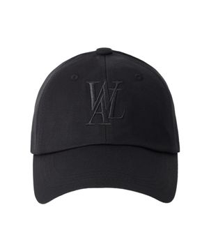 Signature Logo ball cap - BLACK(Black Logo)