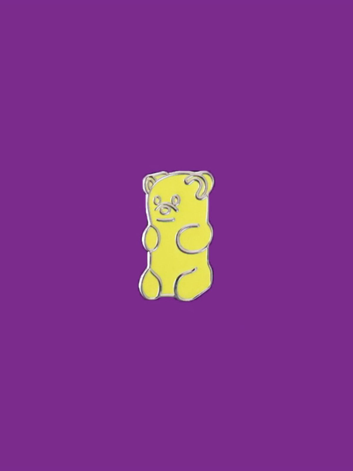 핀덱스(PINDEX) YELLOW GUMMY-BEAR 핀 뱃지