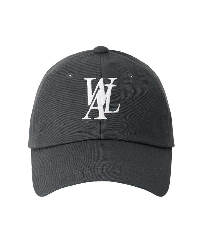 Signature Logo ball cap - CHARCOAL