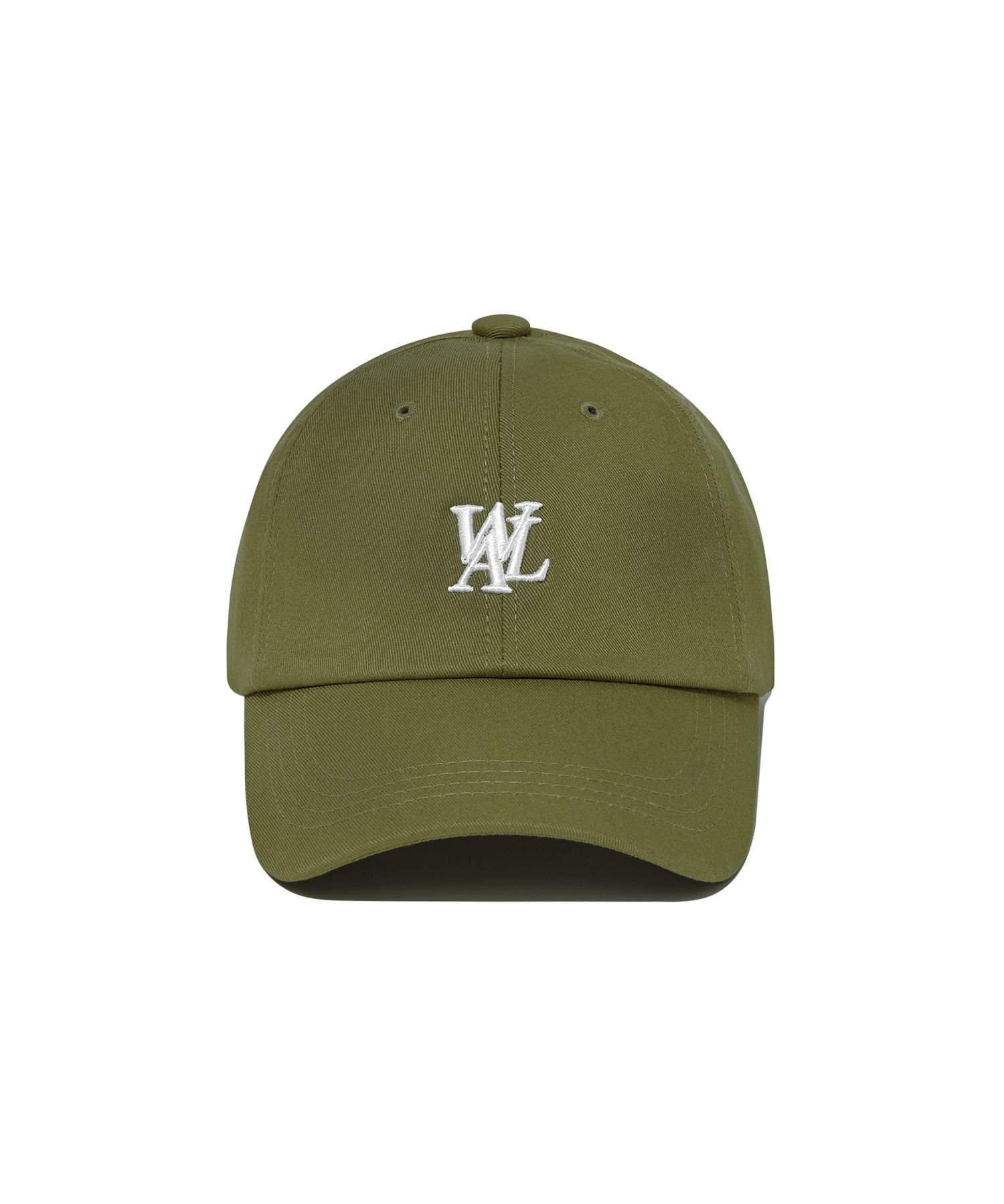 キャップ WOOALONG Signature Small Logo ball cap LIGHT YELLOW SF5AAC1 Signature Small Logo ball cap - LIGHT YELLOW - 우알롱(WOOALONG)