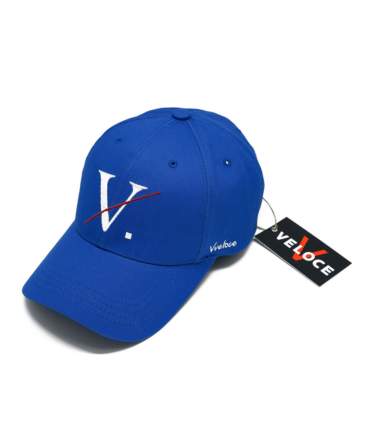 뷔벨로체(VVELOCE) DG  볼캡  하드핏 블루
