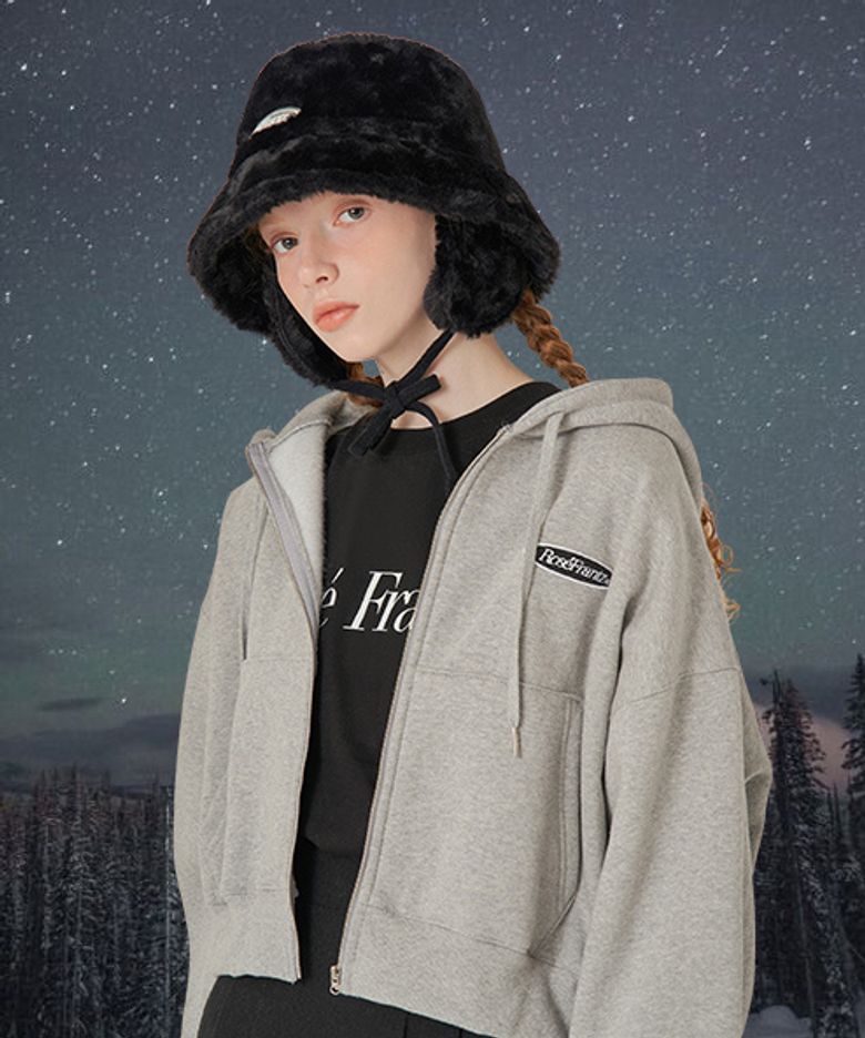 Mink Bucket Hat [Black]