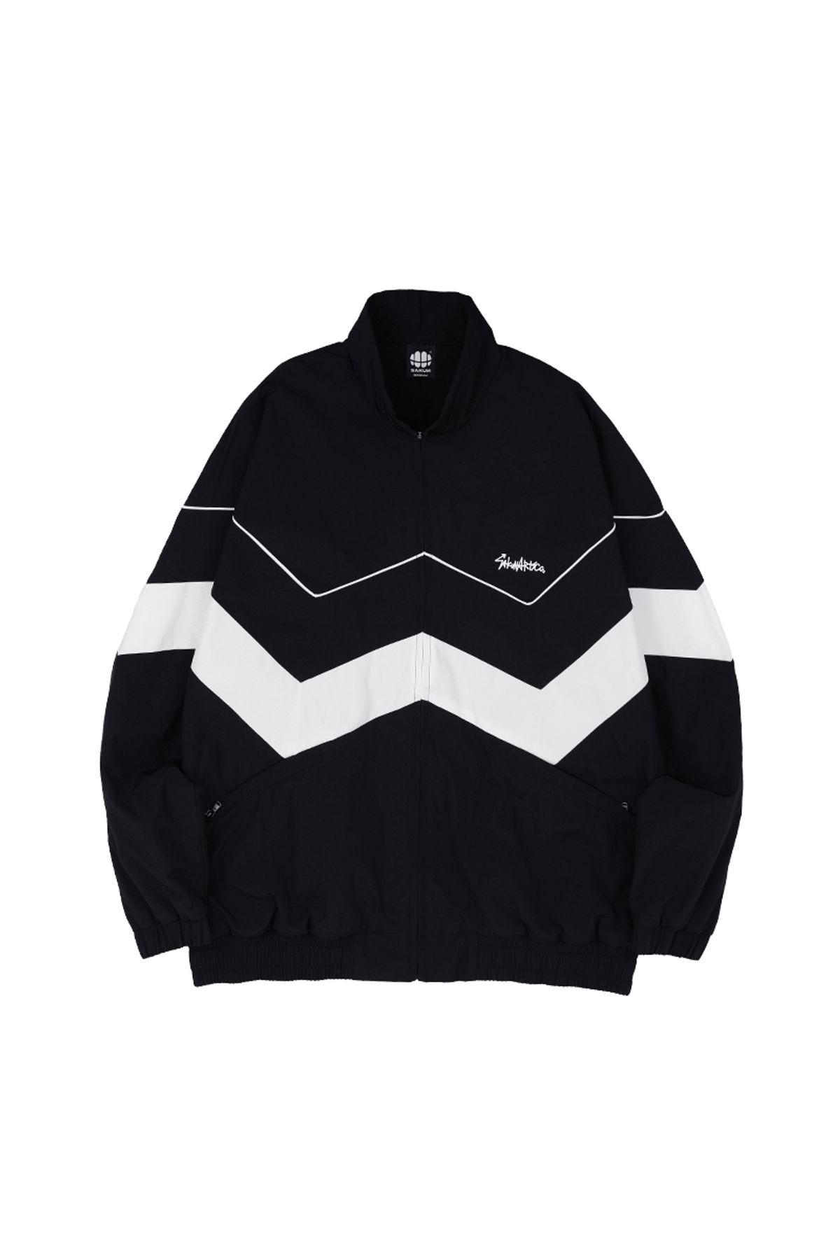 사쿤(SAKUN) 남녀공용 블랙 우븐 자켓 WAW WOVEN JACKET BLACK