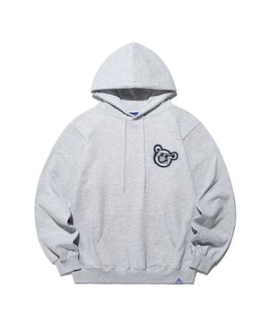 BEAR&SMILEY HOODIE_LIGHT GREY(IK2DSMM401A)