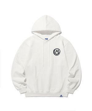 LOGO&SMILEY HOODIE_WHITE(IK2DSMM400A)