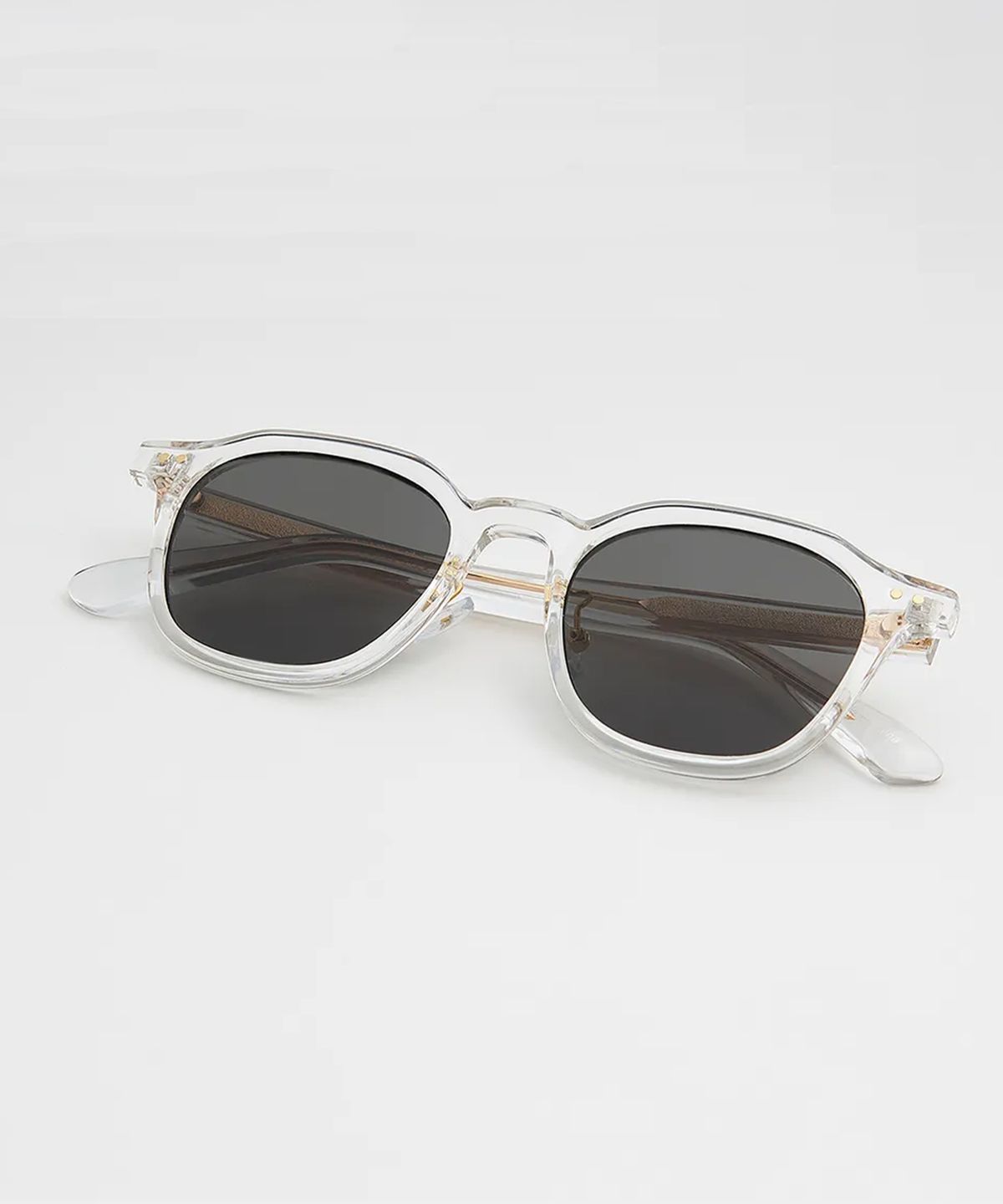 투큐브(2CUBE) 2DOT SQUARE SUNGLASSES(CLEAR)