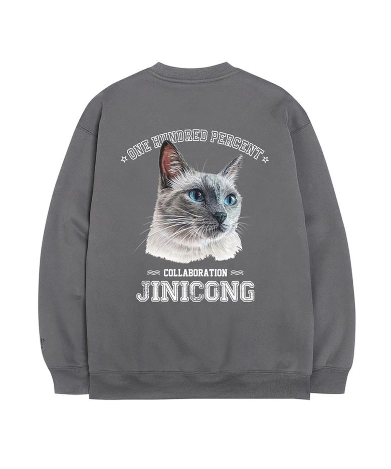 OHP X JINICONG b루카 no.2 기모 맨투맨
