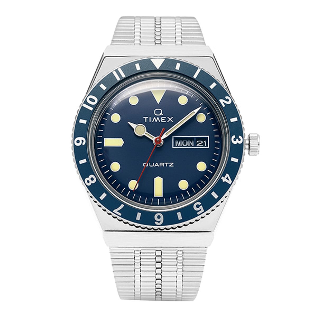 타이맥스(TIMEX) TW2U61900 큐타이맥스 QTIMEX 빈티지레트로 쿼츠 남성 메탈시계 38mm - 후기 | 무신사