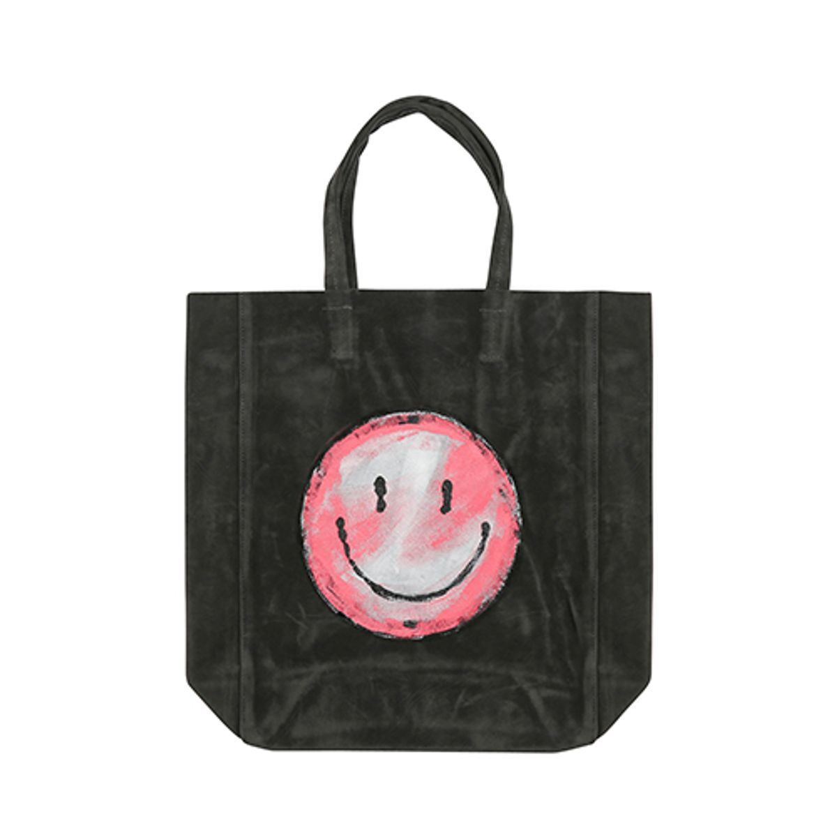 더 매드니스(THE MADNESS) HAND WORK SMILE TOTE BAG_CC