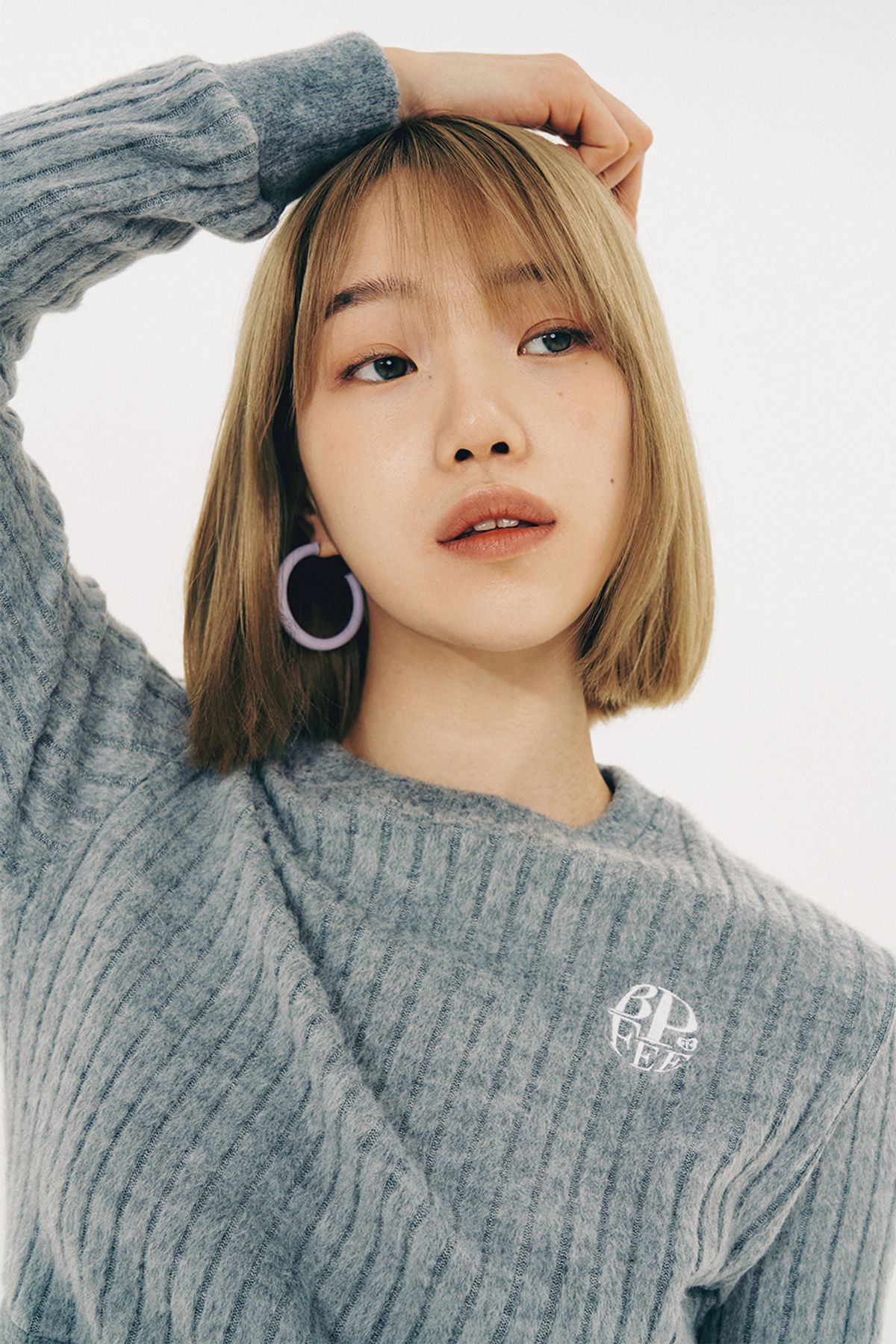 비피피(BFEEP) floppy knit _ grey