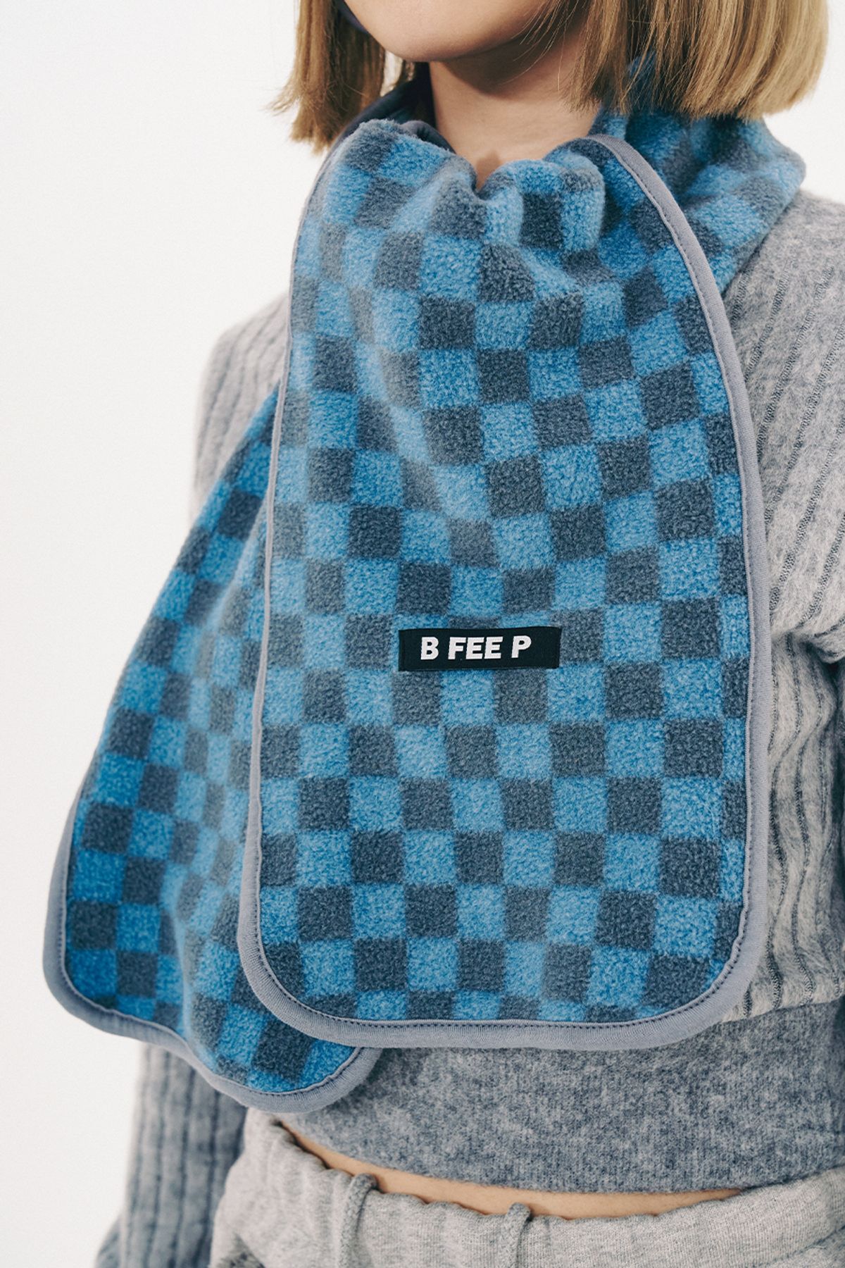 비피피(BFEEP) check muffler_blue