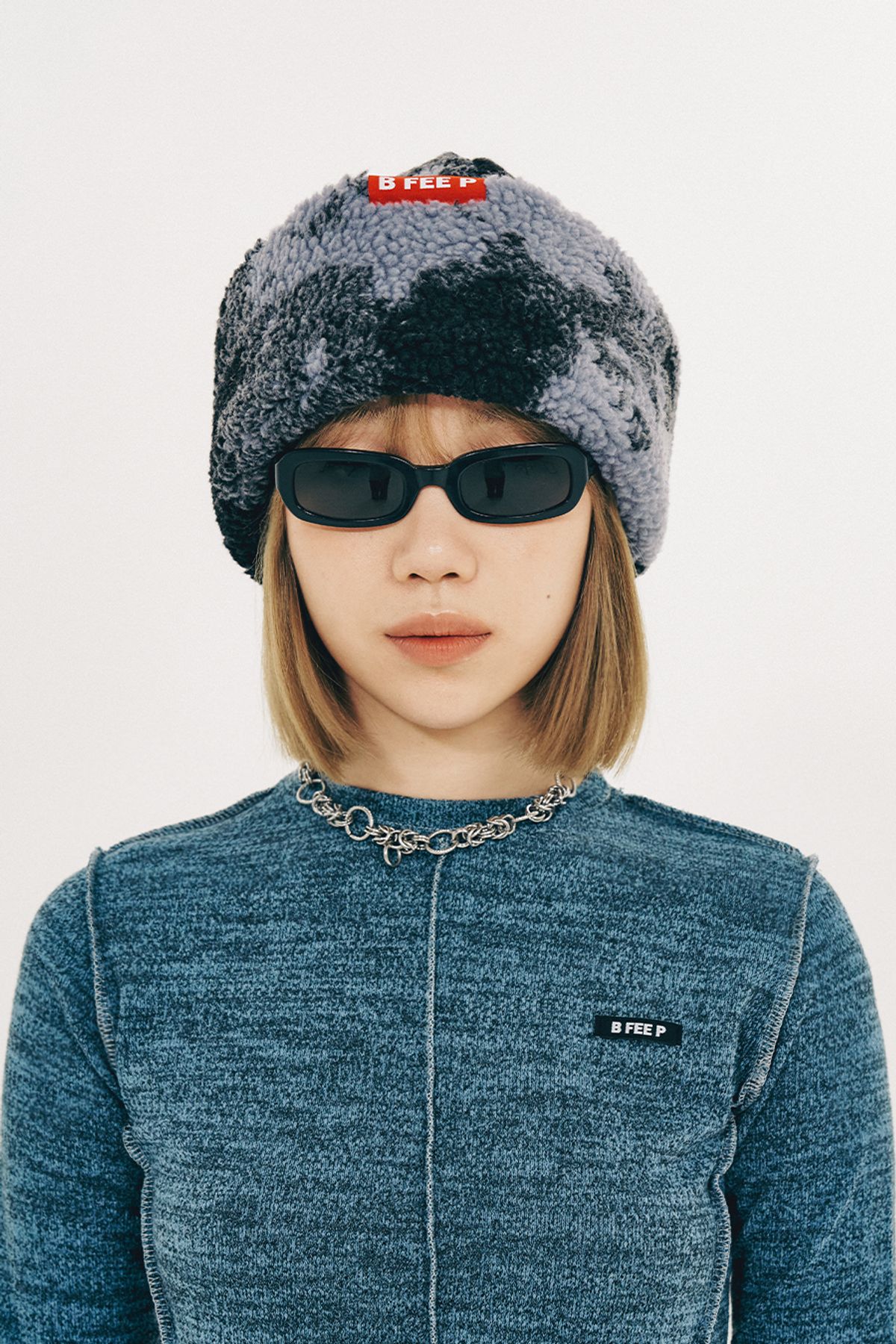 비피피(BFEEP) smog beanie_black