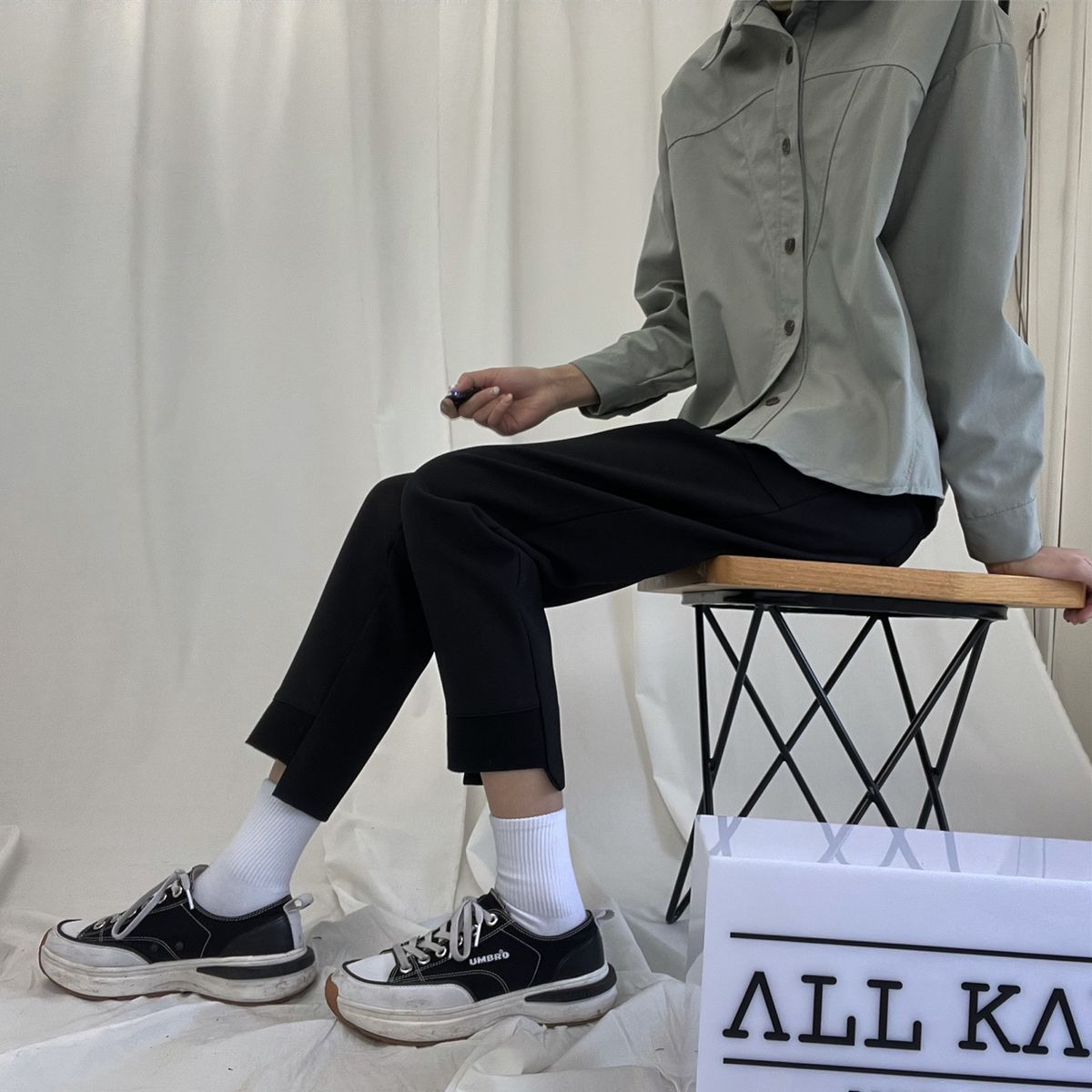 올강 디자인 스튜디오(ALL KANG DESIGN STUDIO) 이지 조거 팬츠