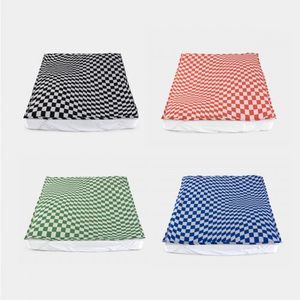 웨이브 체커보드 누빔선 없는 방수패드 SS/Q