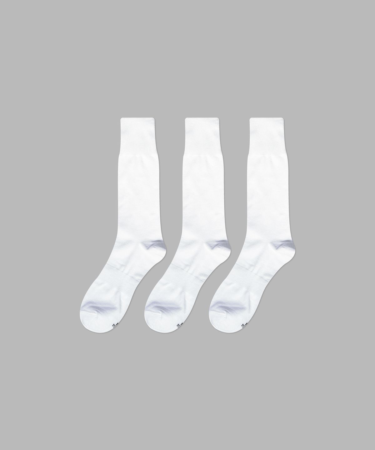 일오공칠(IL-O-GONG-CHIL) [3PACK] 1507 베이직 하이 수피마 코튼 삭스 _ 스노우 화이트