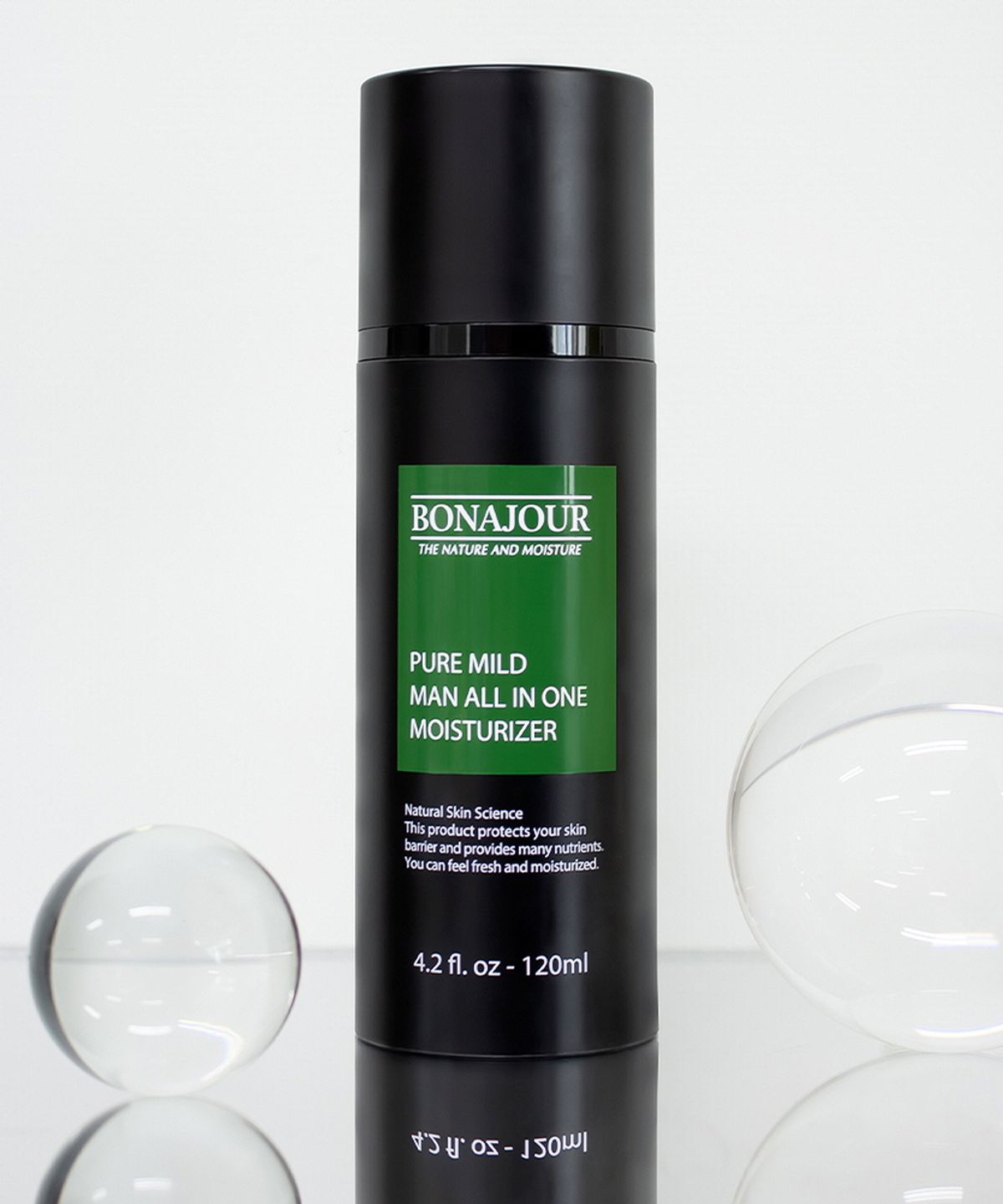 보나쥬르(BONAJOUR) 비건 퓨어 마일드 맨 올인원 모이스처 120ml