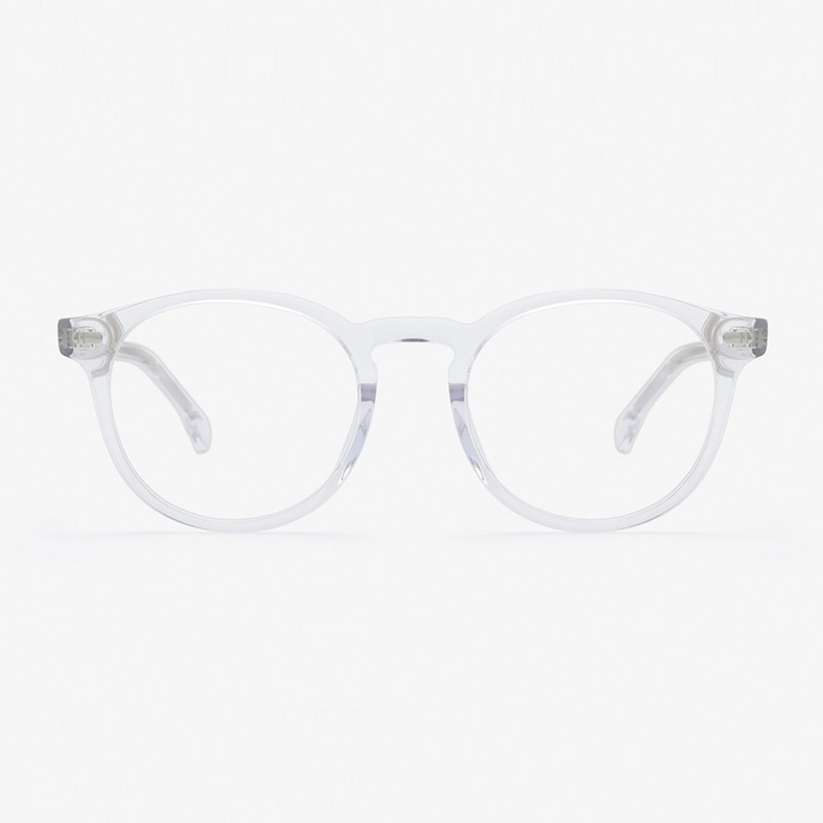 알로아이웨어(ALO EYEWEAR) [ALOXROUNZ] 오버사이즈 보스턴 프레임 ARA7107 C4 투명 클리어