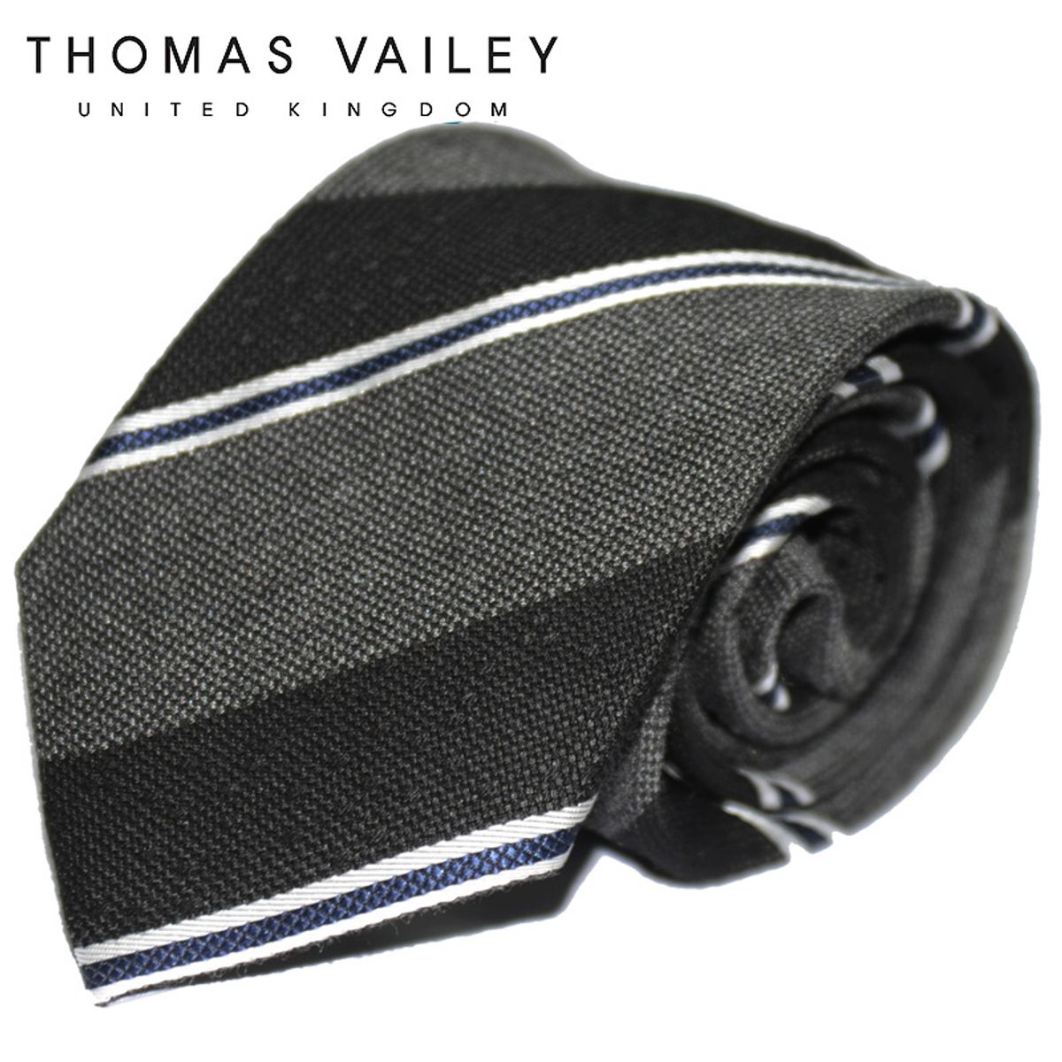 토마스 베일리(THOMAS VAILEY) 패션넥타이-댄스 블랙 8cm
