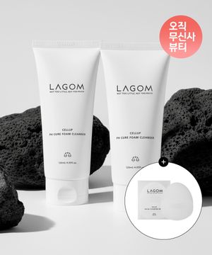 셀럽 피에이치 큐어 폼 클렌저 120mlx2 (+클렌징 브러쉬 증정)