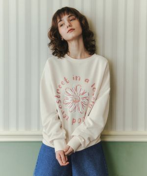 [7컬러] 플라워 도넛 맨투맨