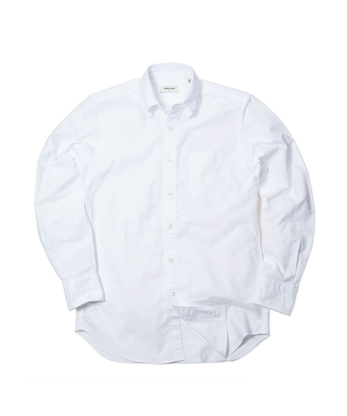 프로드셔츠(PRODESHIRT) [레귤러] D-300 옥스퍼드 셔츠 (화이트)