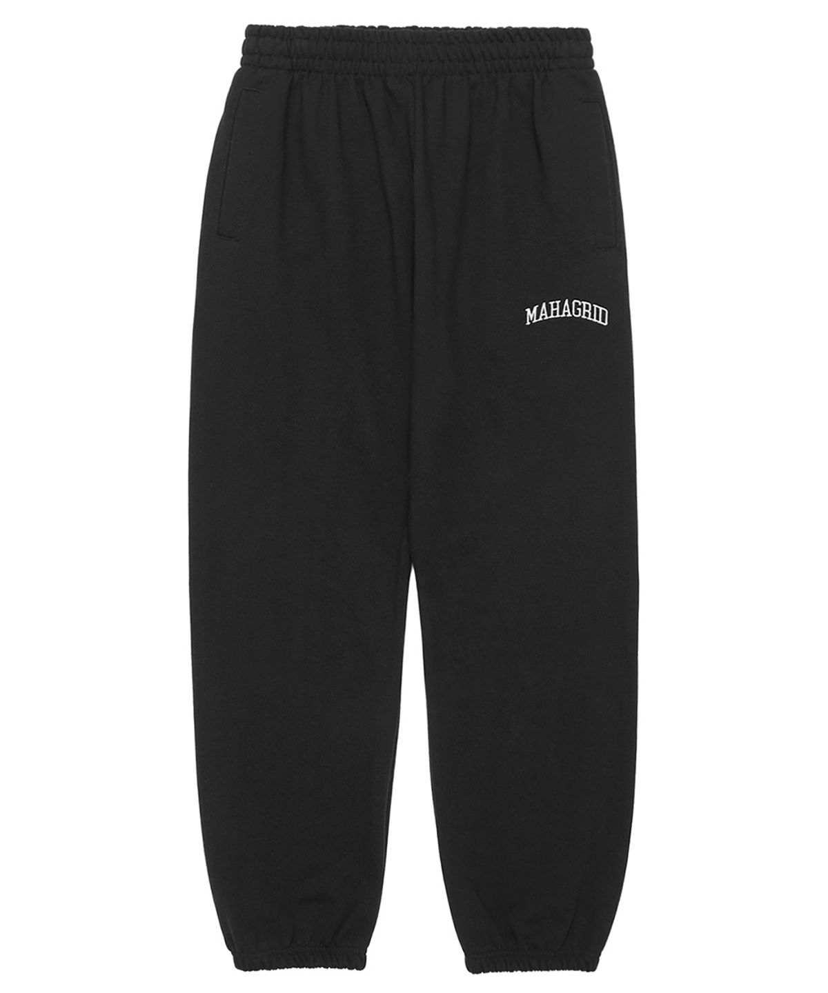 마하그리드(MAHAGRID) VARSITY SWEAT PANT BLACK(MG2CSMPA00A)