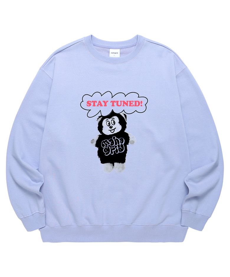 MONKEY BUSINESS SWEATSHIRT PURPLE(MG2CSMM462A)