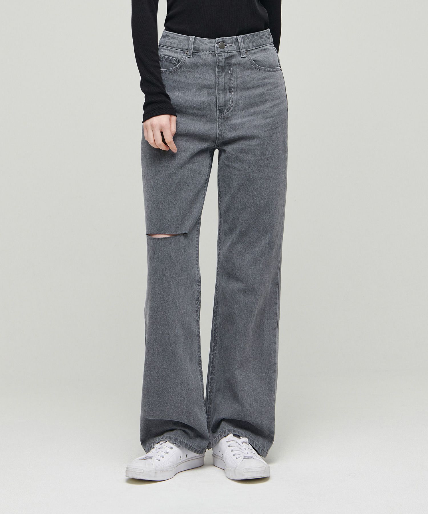 MUSINSA | MUSINSA STANDARD WOMAN WOMENS SLASH LOOSE STRAIGHT