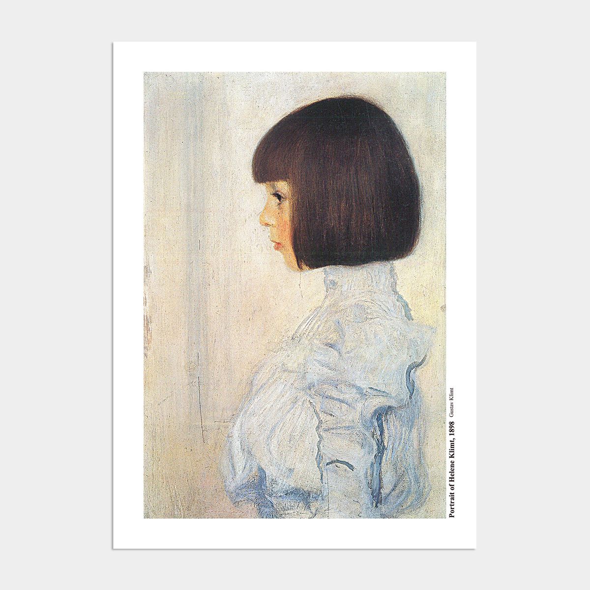 멜팅스튜디오(MELTING STUDIO) 나의 사적인 그림 액자 인테리어 포스터 / 42번 클림트-헬레네 클림트의 초상화