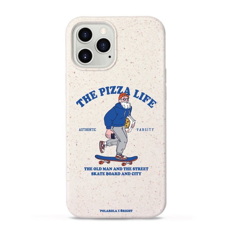 밀짚성분으로 유래한 폰케이스 Pizza Life
