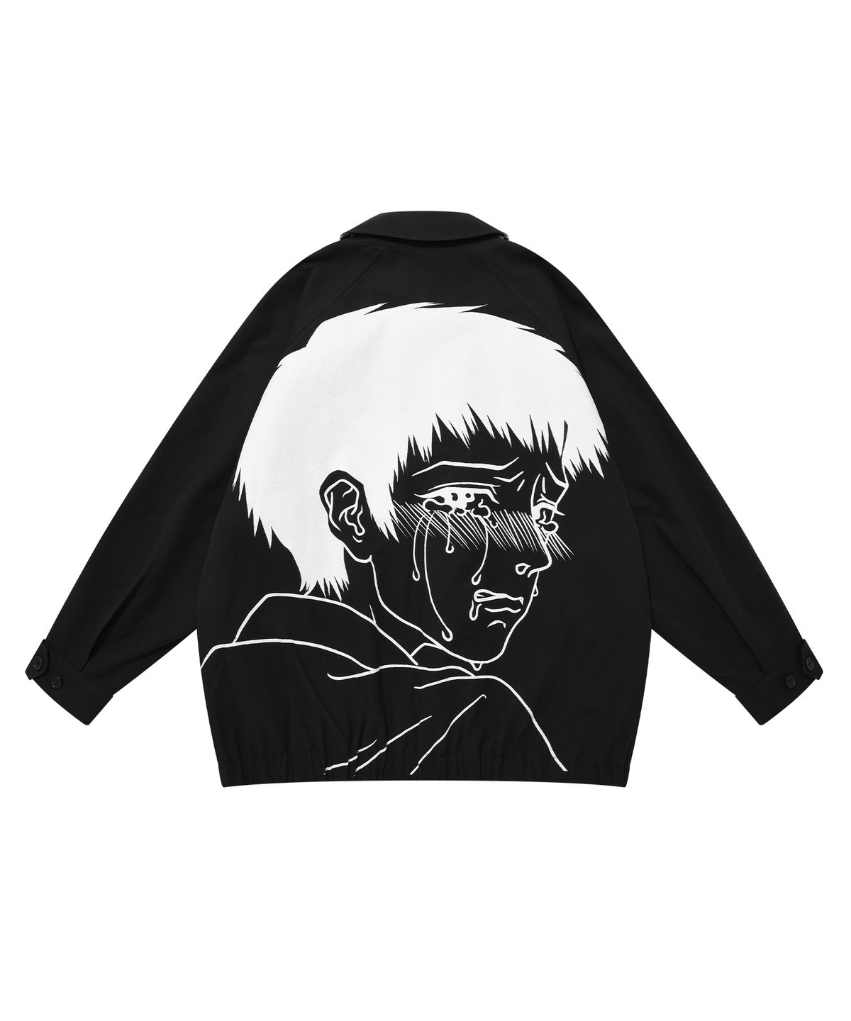 아조바이아조(AJOBYAJO) Crying Boy Jacket [Black]
