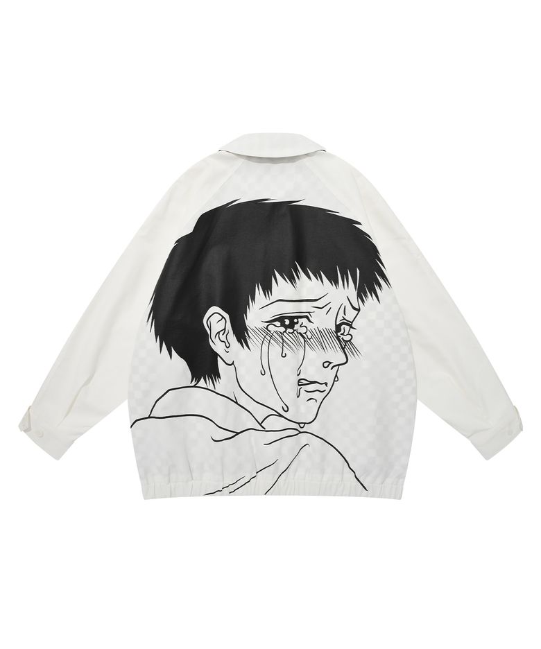 Crying Boy Jacket [White]