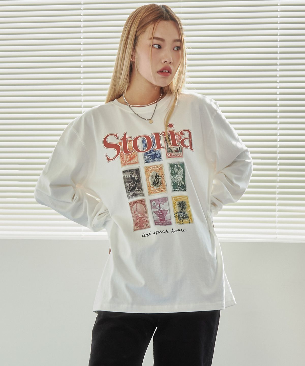아트스피크하우스(ART SPEAK HOUSE) [2Size] Storia L-Sleeve