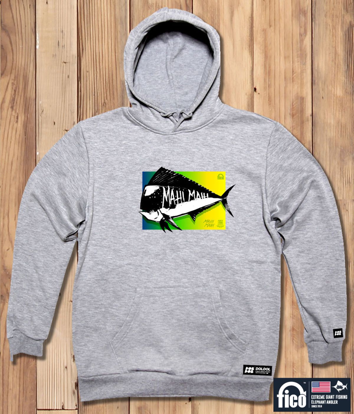 돌돌(DOLDOL) FICO-HOODY-21  익스트림 낚시 피코 캐릭터 그래픽 후드티 후디