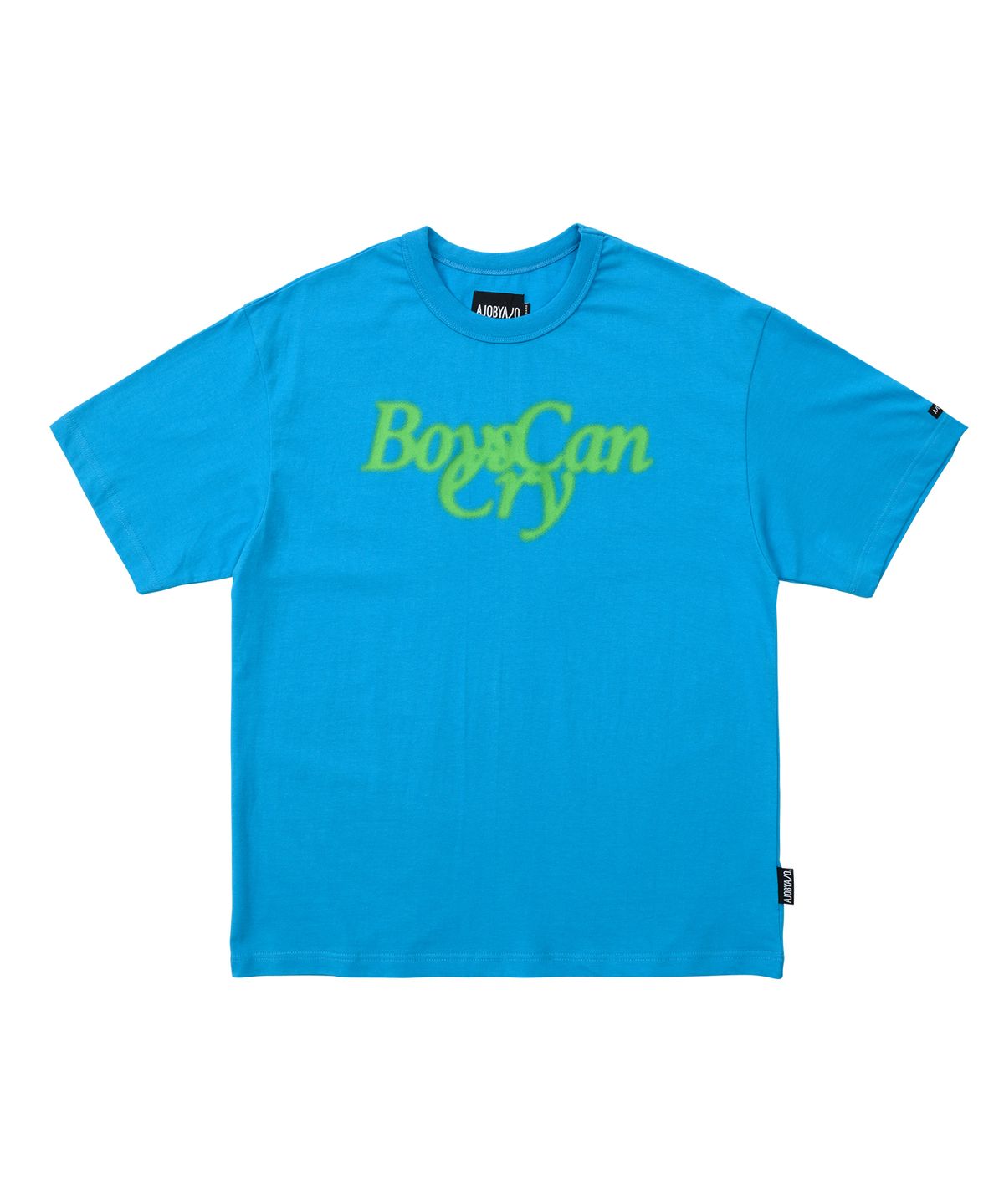 아조바이아조(AJOBYAJO) Boys Can Cry T-Shirt [Blue]