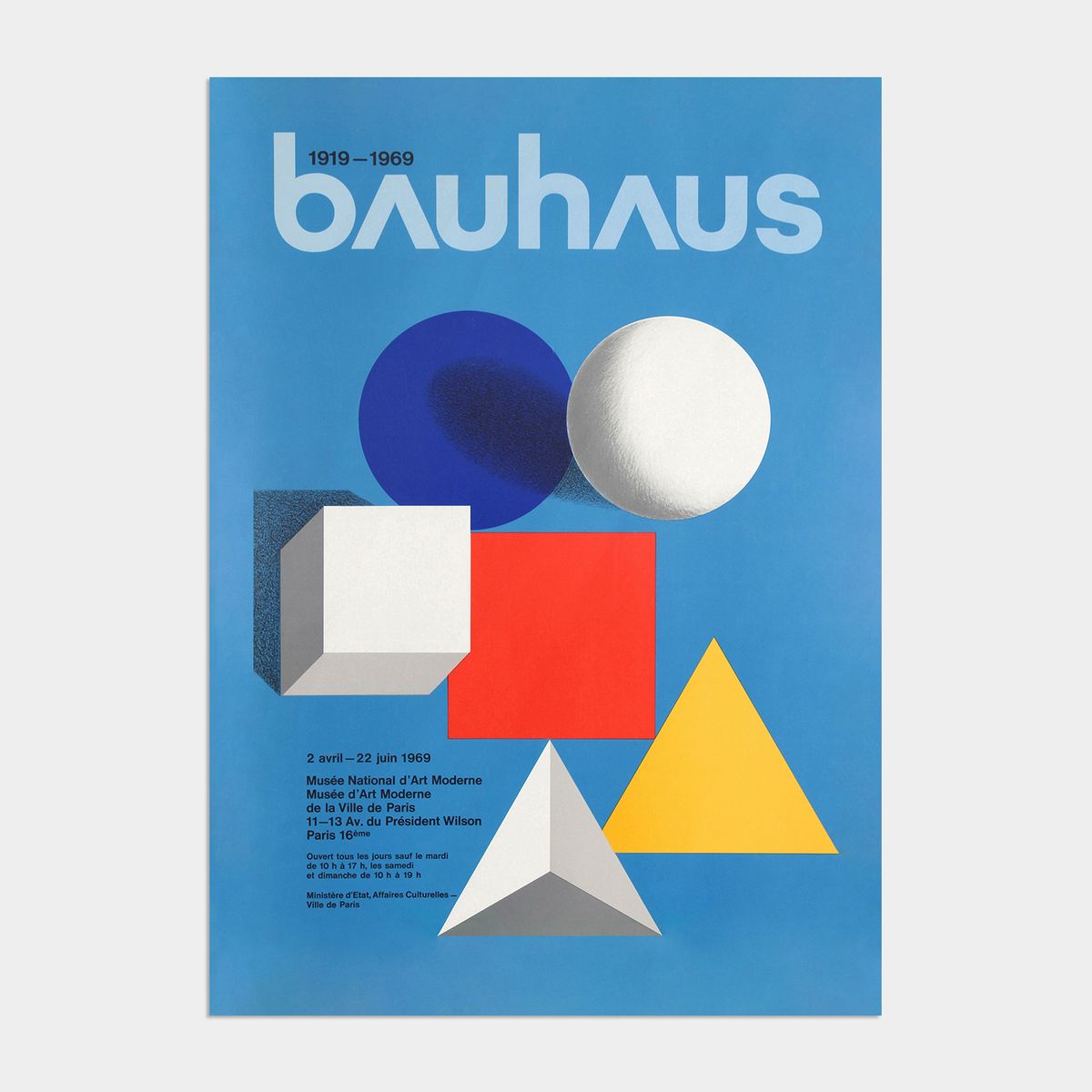 멜팅스튜디오(MELTING STUDIO) 미드 센츄리 모던 액자 인테리어 포스터 / 25번 Bauhaus 1