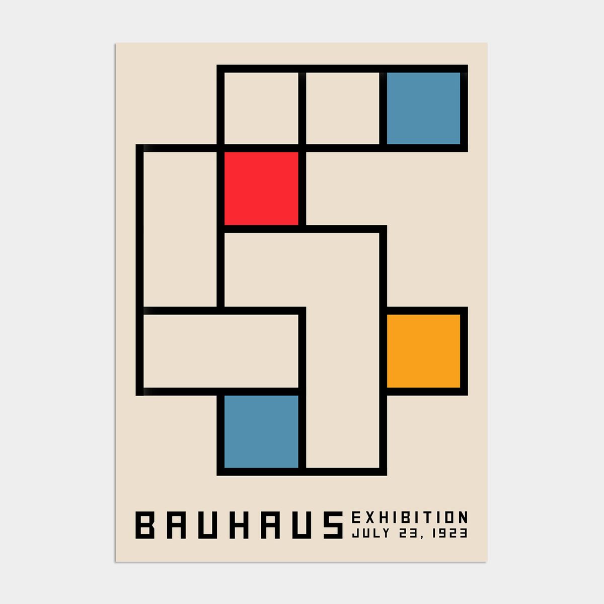 멜팅스튜디오(MELTING STUDIO) 미드 센츄리 모던 액자 인테리어 포스터 / 33번 Bauhaus 8