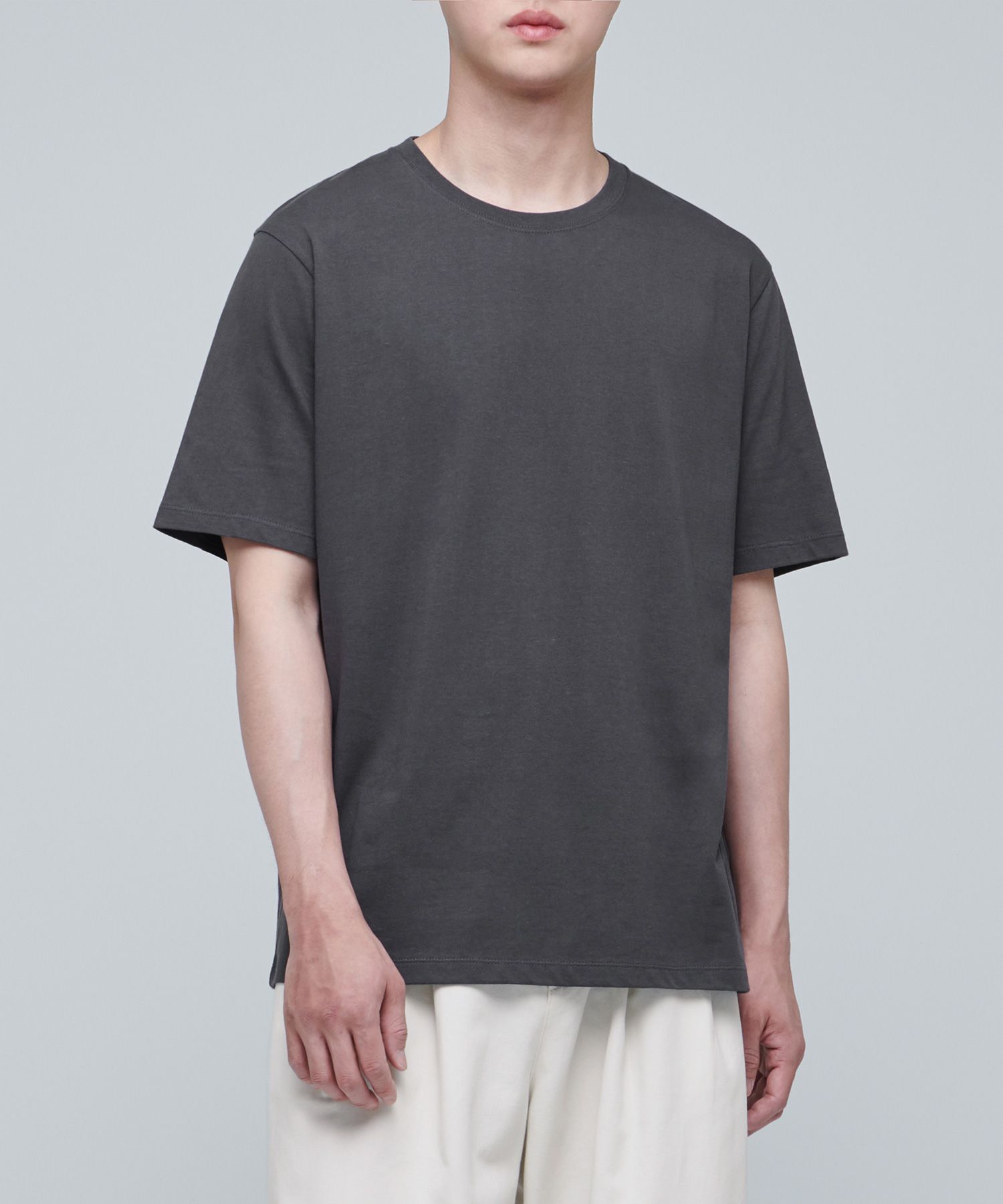 MUSINSA | MUSINSA STANDARD Basic Crew Neck Short Sleeve T