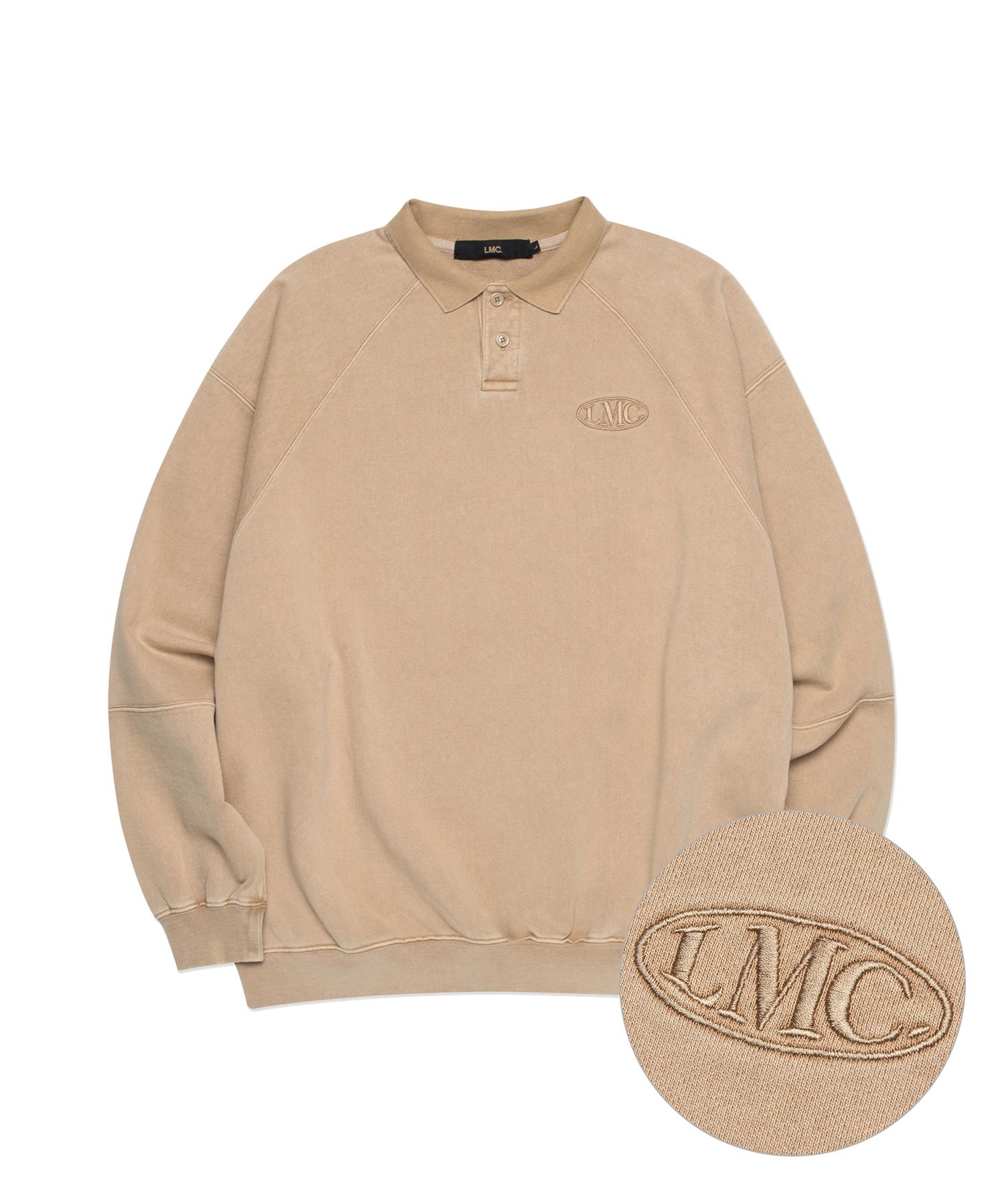 22SS人気★【LMC】★OVERDYED OVAL OVERSIZED COLLAR スウェット MUSINSA公式 | LMC LMC OVERDYED OVAL OVERSIZED COLLAR