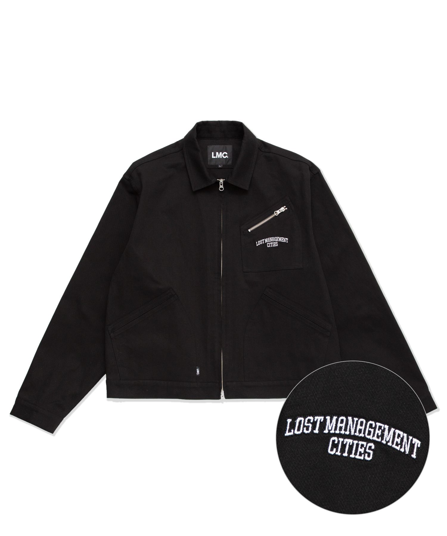 Canvas Jacket With Black Jacket For Work Self-Titled Heavy Black