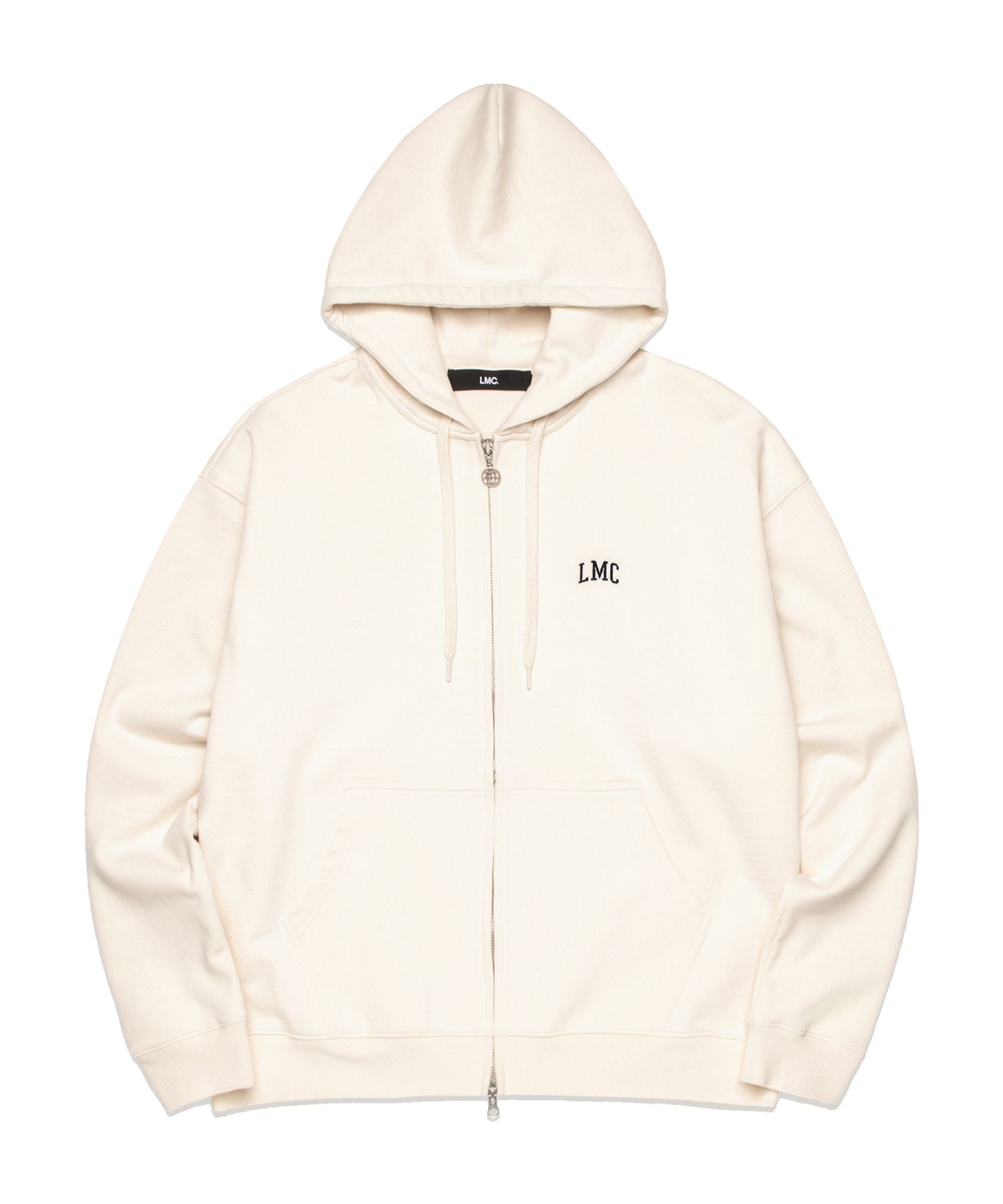 MUSINSA | LMC LMC ARCH OG ZIP-UP HOODIE cream