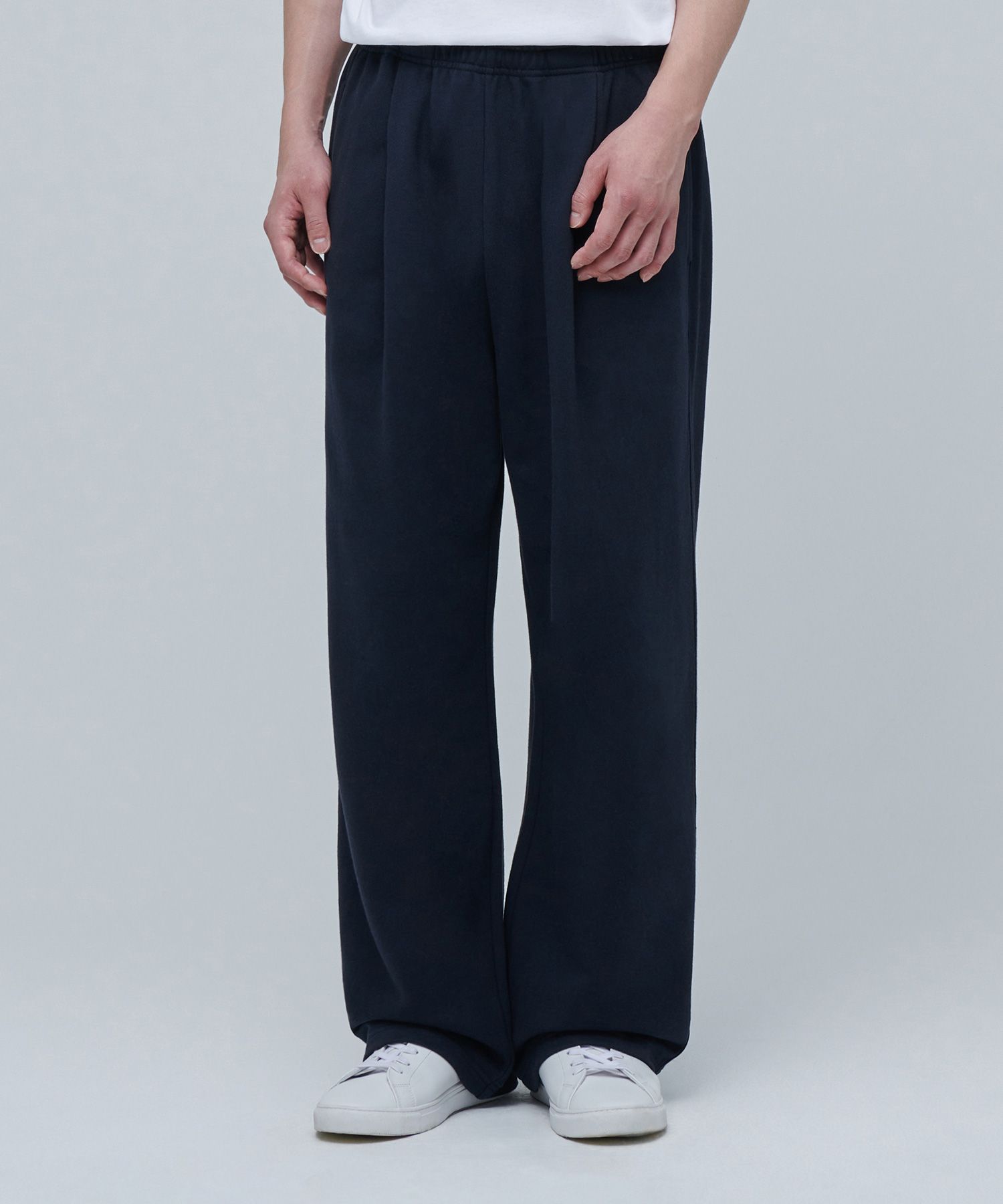 MUSINSA MUSINSA STANDARD SINGLE PLEATED WIDE LOUNGE SWEATPANTS