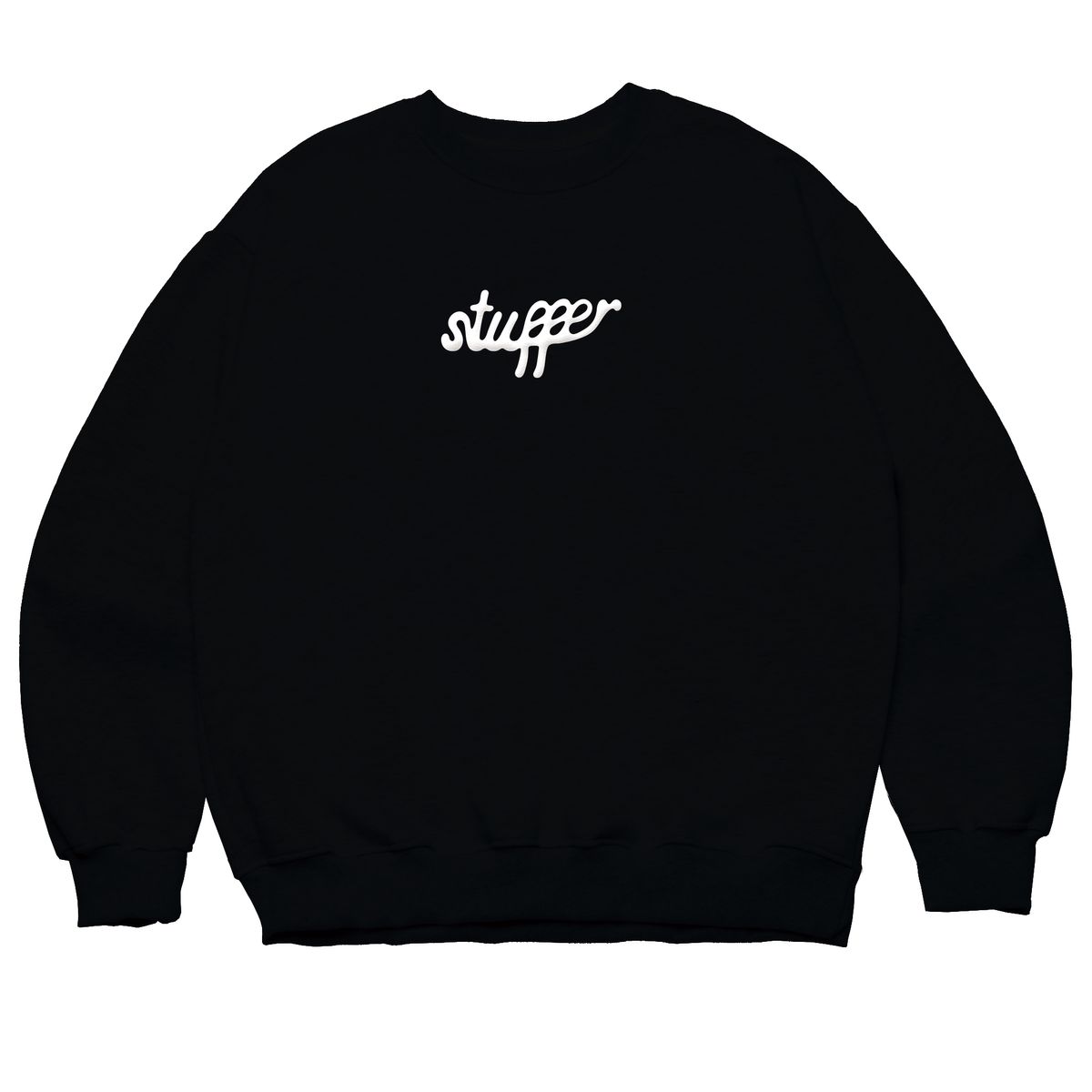 스터퍼(STUFFER) stuffer signature logo bulgy Sweatshirts