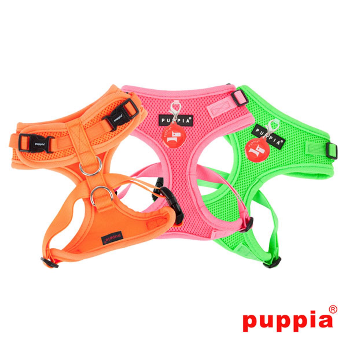 퍼피아(PUPPIA) 네온 소프트 하네스 II(PAQA-AC1430)