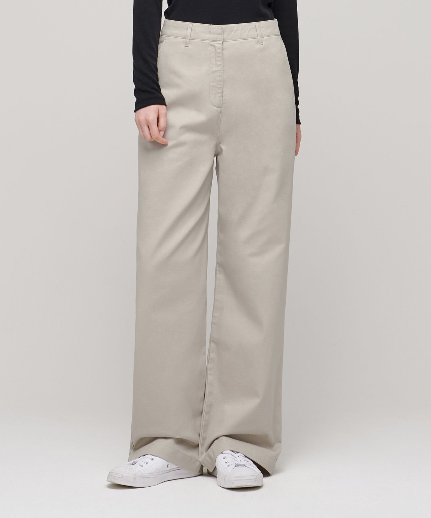 Women'S Wide Chino Pants by Musinsa Standard