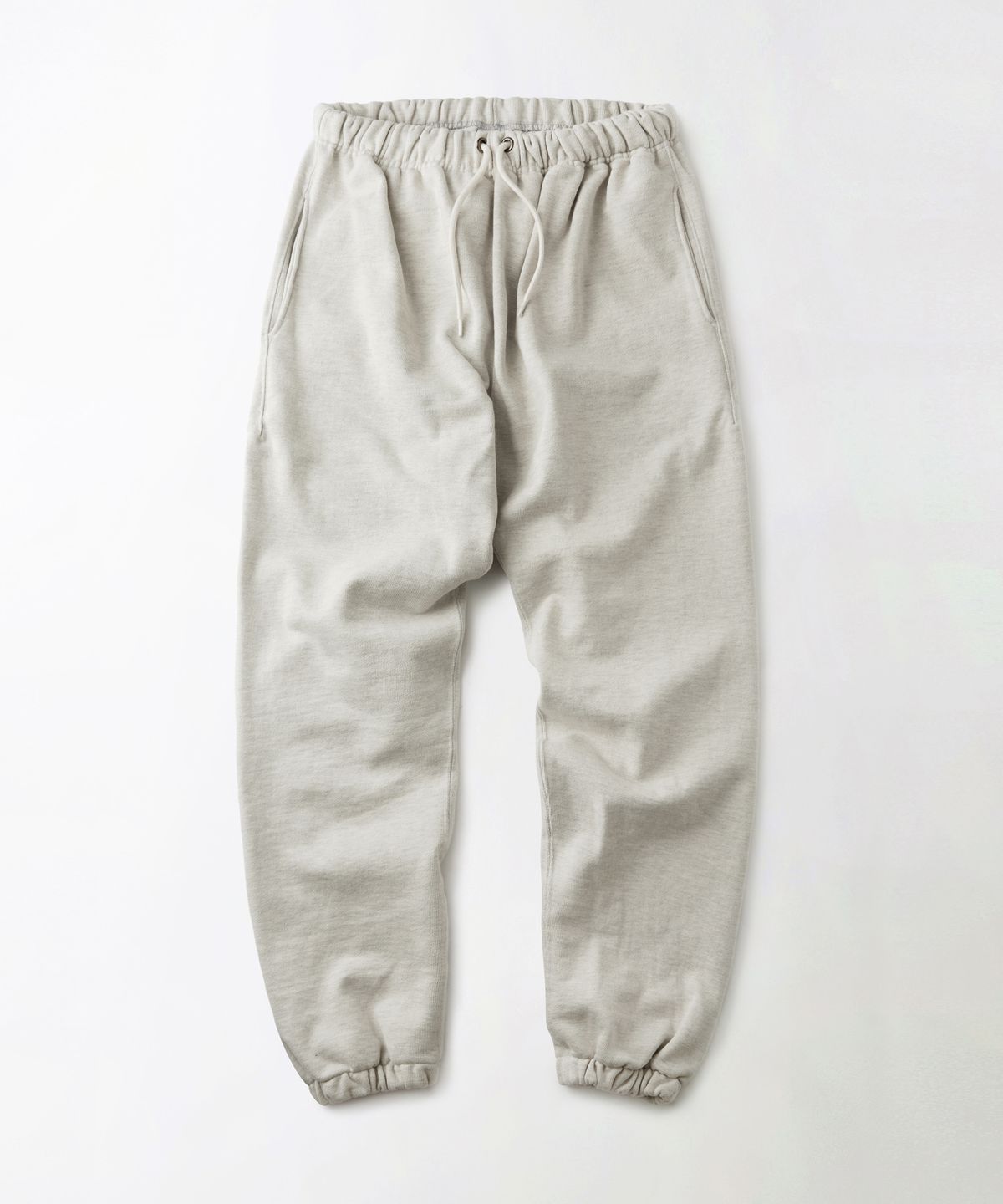 아웃스탠딩(OUTSTANDING) REVERSE HEAVY SWEAT PANTS_1%OATMEAL
