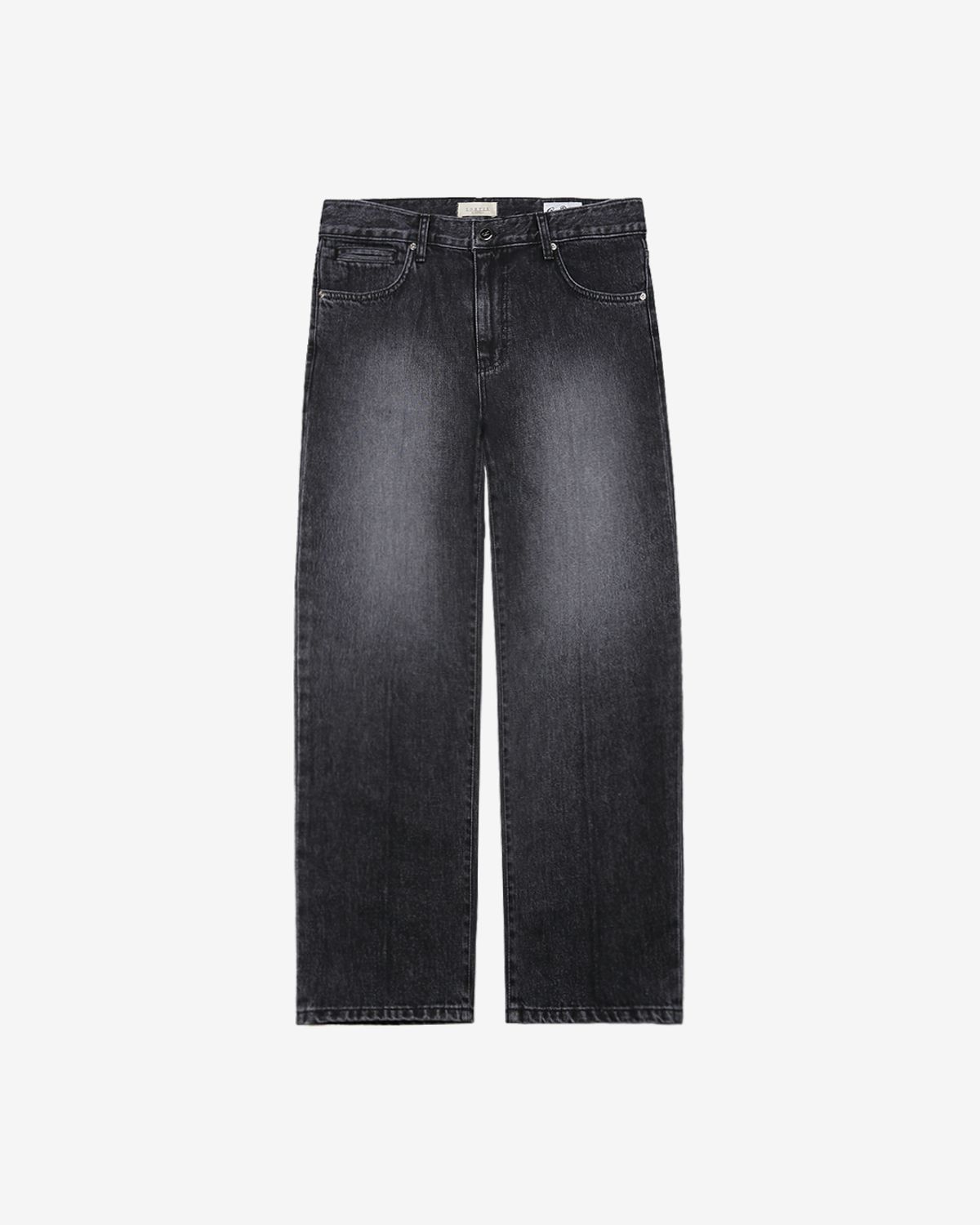 솔티(SORTIE) 910 Essential Cone denim Jeans (Black)
