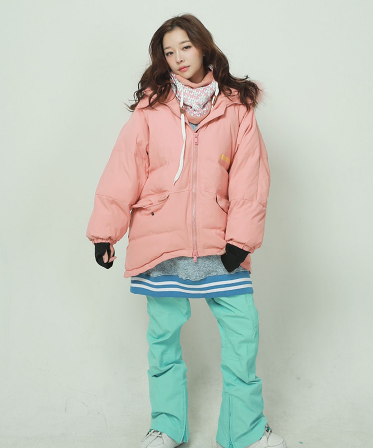 내핑스노우(NAPPINGSNOW) 1819P2-GHOST PANTS(고스트팬츠SKY)